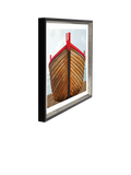 Brookpace Lascelles fishing boat framed print 76x66cm - British product
