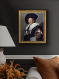 Brookpace Lascelles The Laughing Cavalier framed print 34x29cm (British brand)