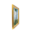 Brookpace Lascelles framed canvas print of Monet's Woman with a Parasol 34x29cm (British brand)