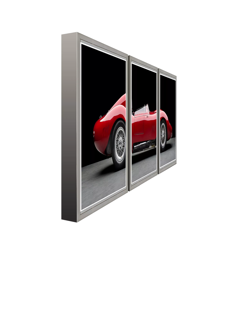 Brookpace Lascelles Maserati 250S Fantuzzi triptych print 65x175cm - British product