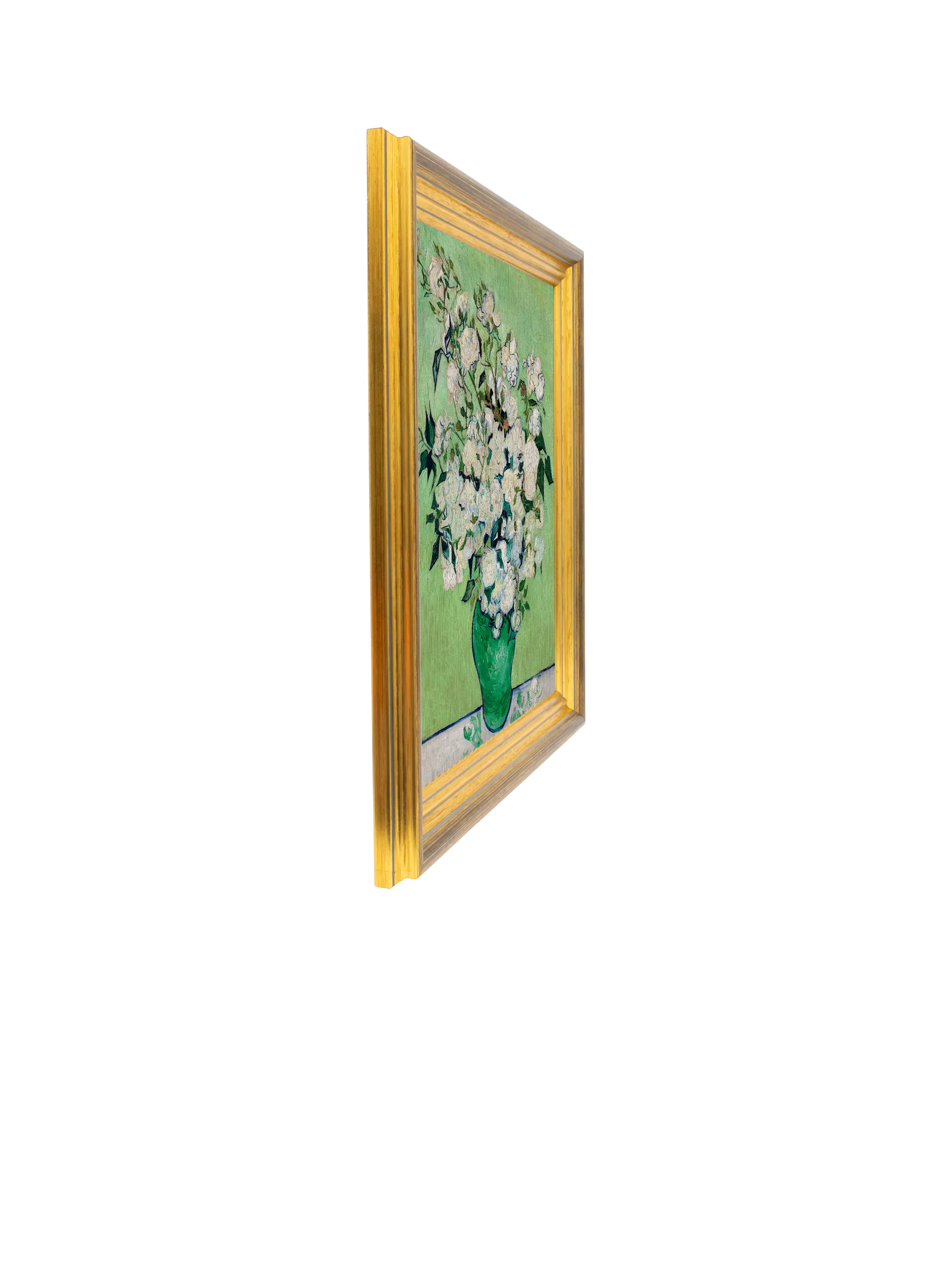 Brookpace Lascelles Van Gogh Roses canvas print 29x34cm - British product