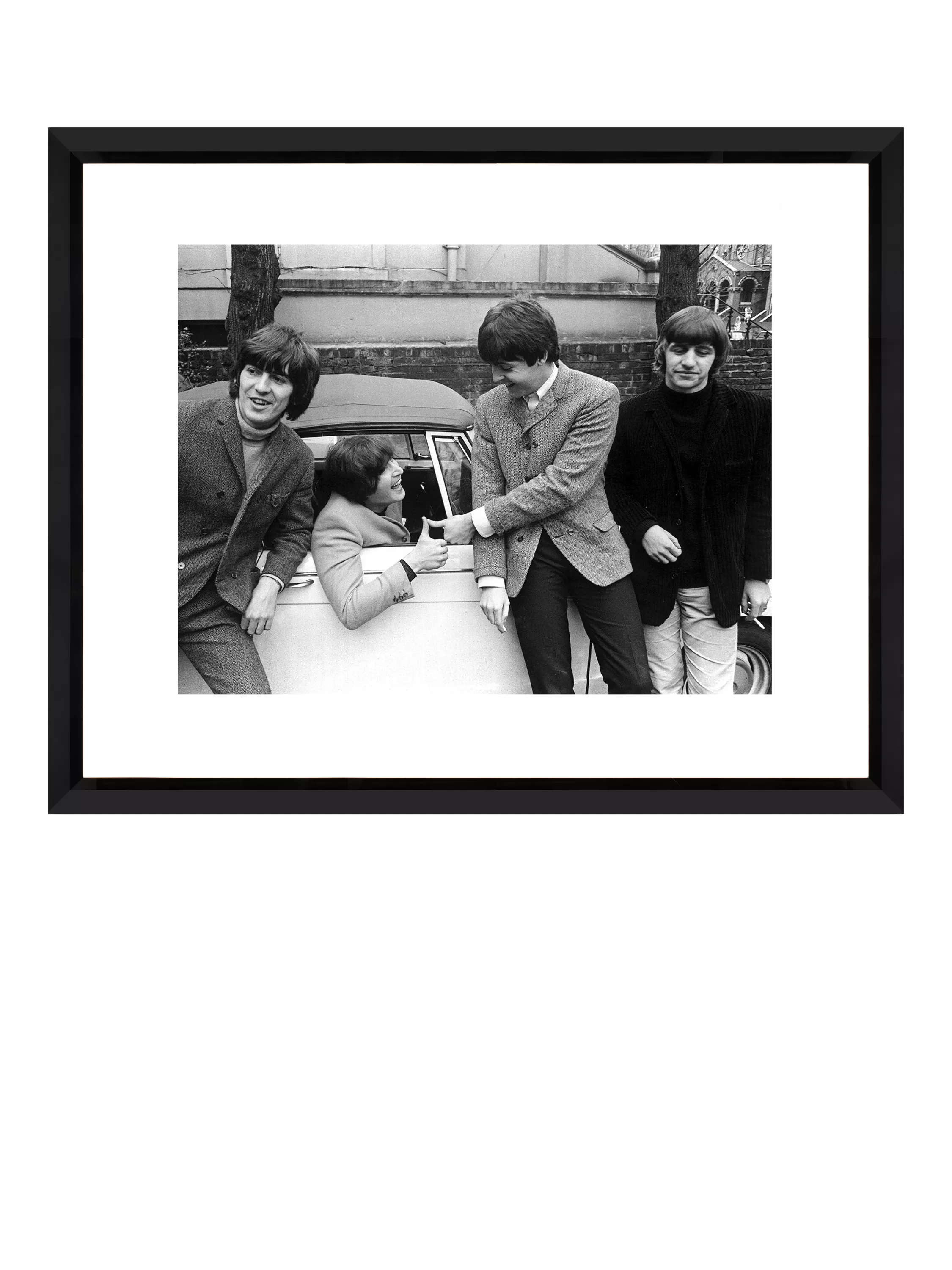 Brookpace Lascelles framed Beatles photographic print 55x45cm, imported from the UK
