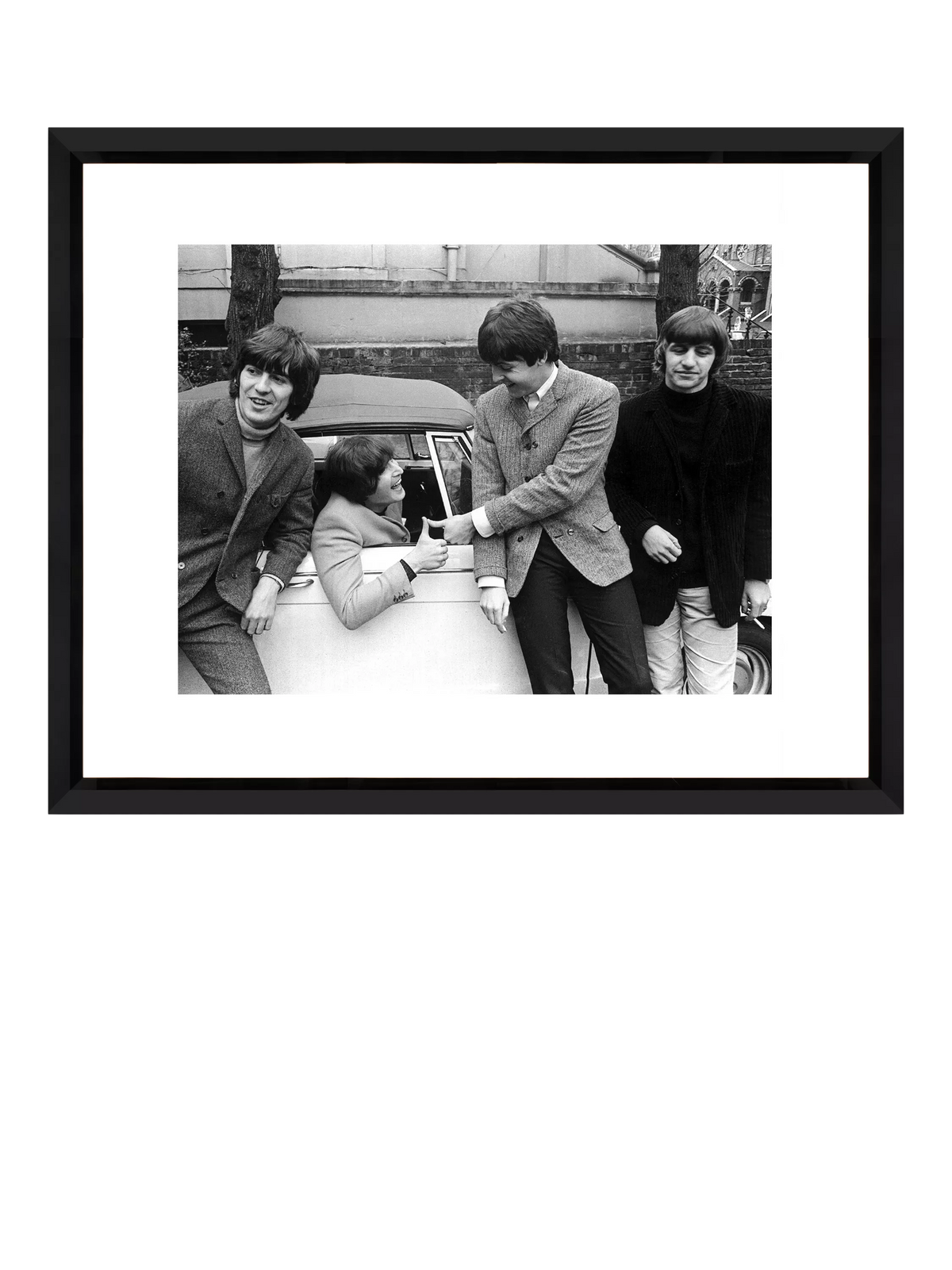 Brookpace Lascelles framed Beatles photographic print 55x45cm, imported from the UK