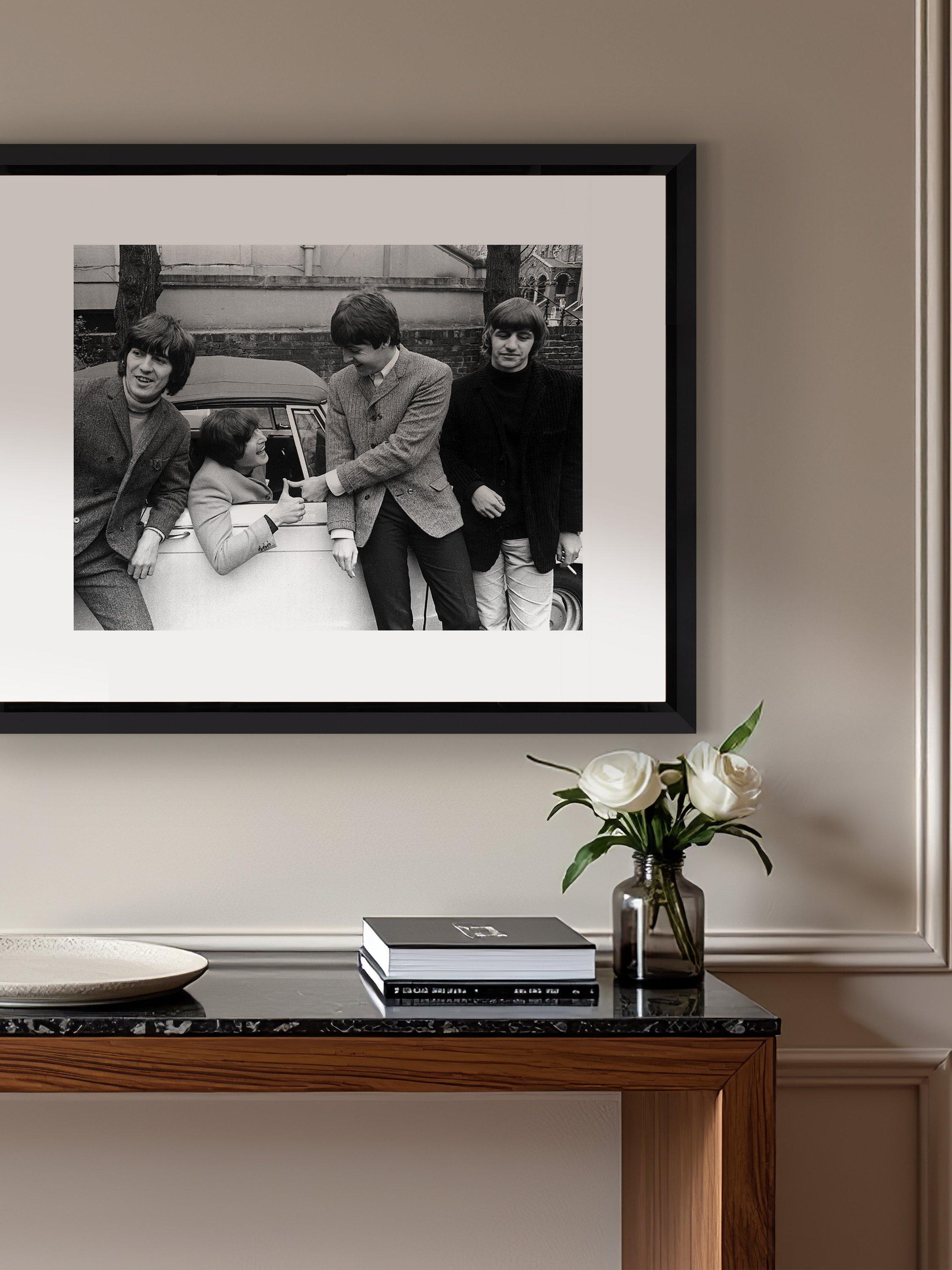 Brookpace Lascelles framed Beatles photographic print 55x45cm, imported from the UK
