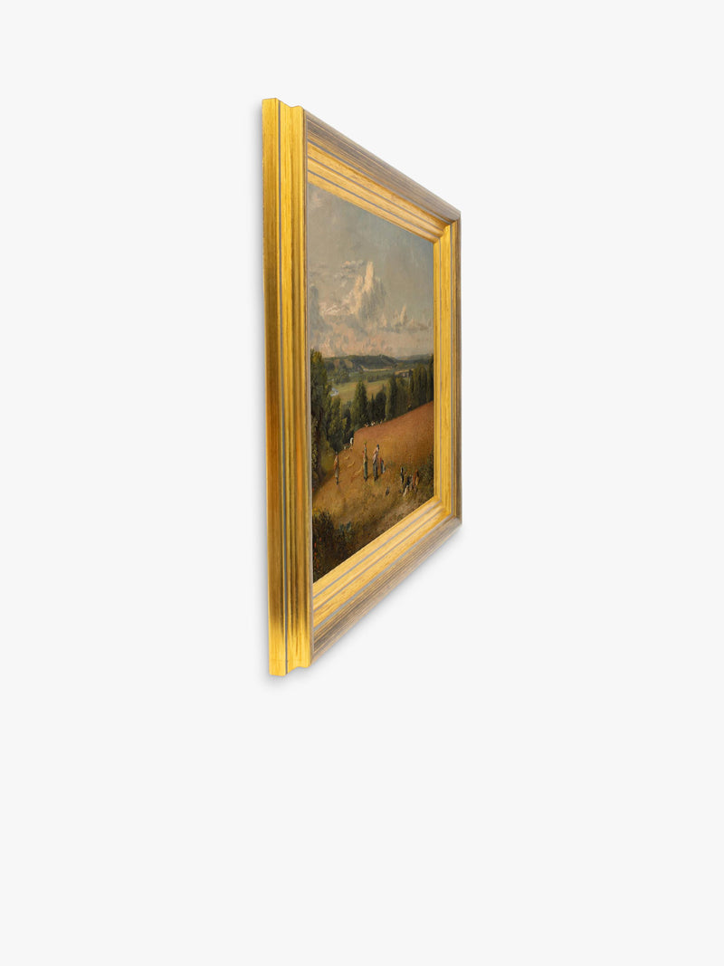 Brookpace Lascelles framed canvas print John Constable The Wheat Field 29x34cm, UK version