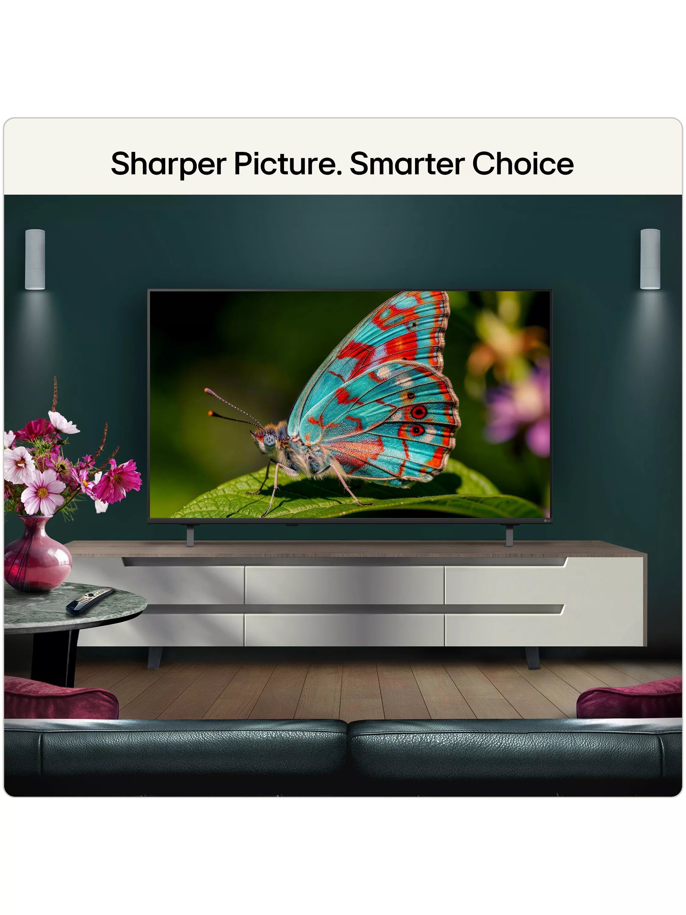 LG 55-inch 4K HDR Smart TV - British product