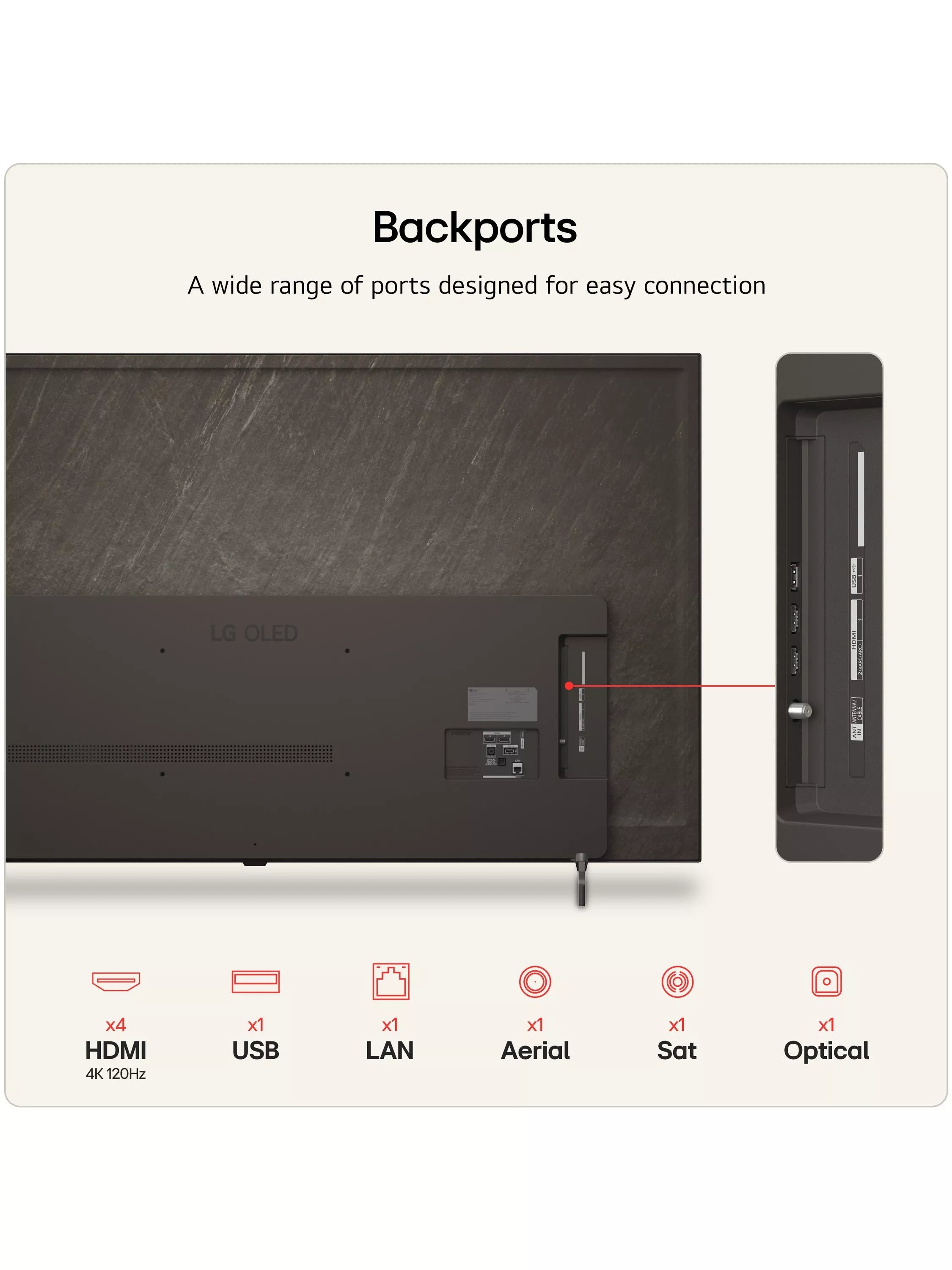 LG OLED TV B6 65 inch, imported from the UK