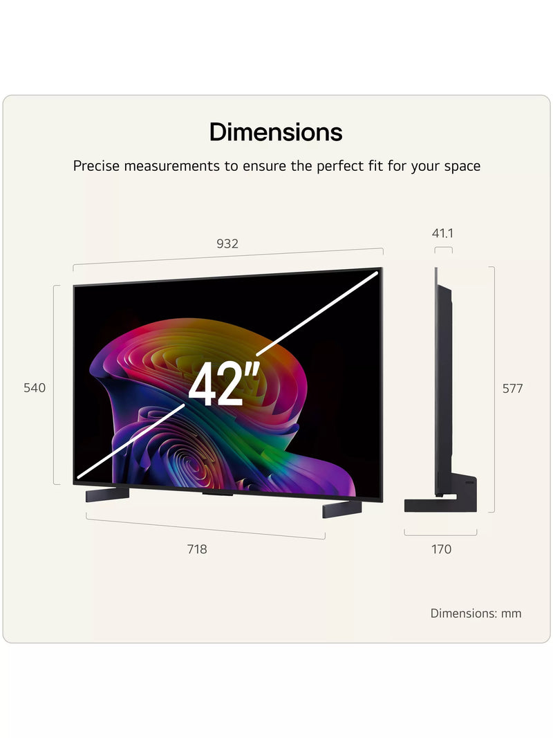 LG OLED C6 42 inch 4K Smart TV (British brand)