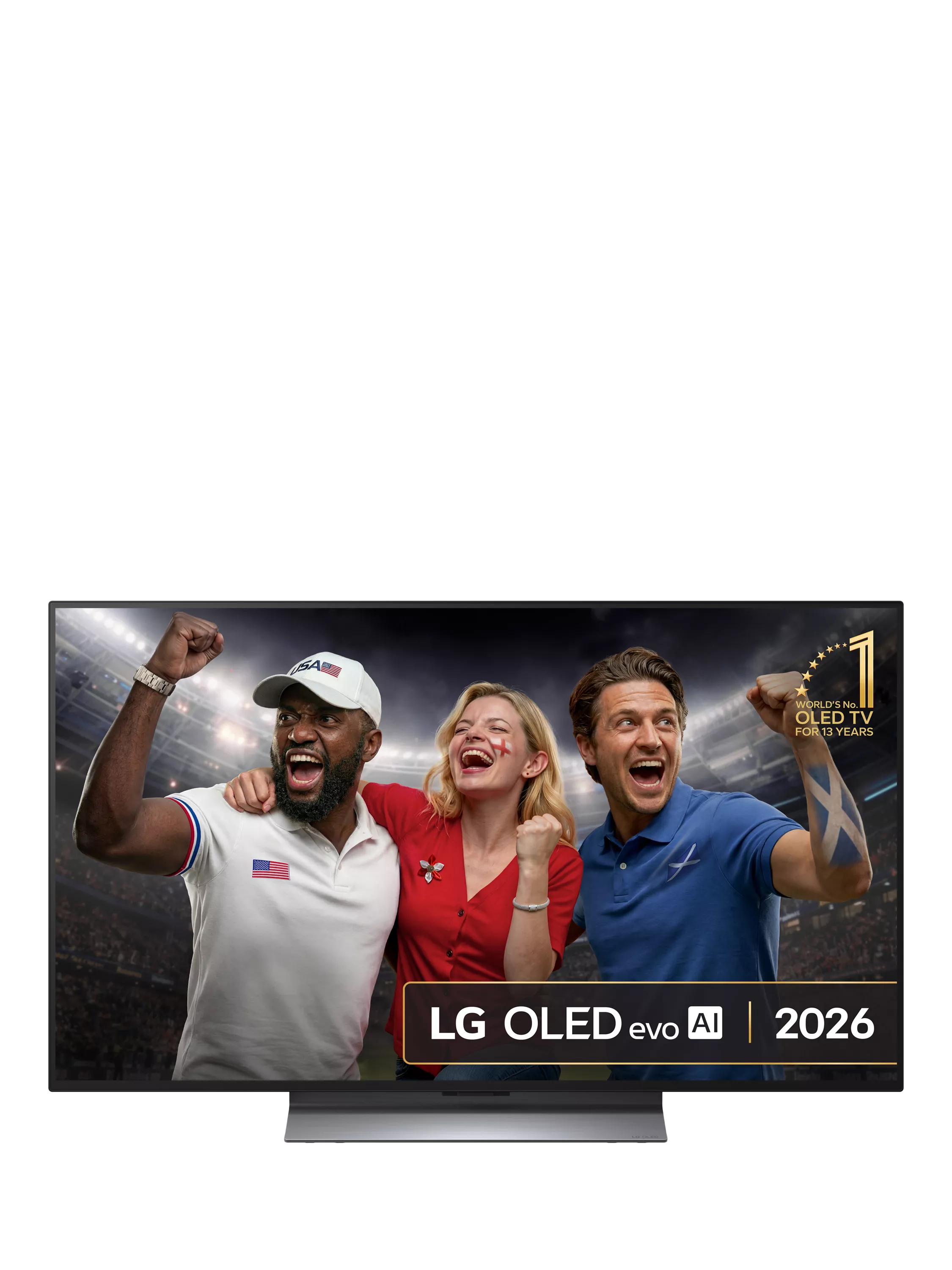 LG OLED evo G66LS 48 inch TV, imported from the UK