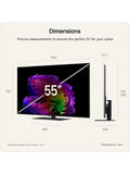 LG OLED55G66LS 55 inch 4K HDR OLED TV, UK version