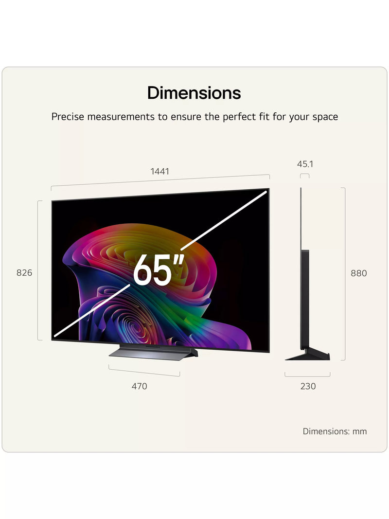 LG OLED TV C6 65 inch - British product