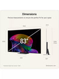 LG OLED evo C6 TV 83 inch (British brand)