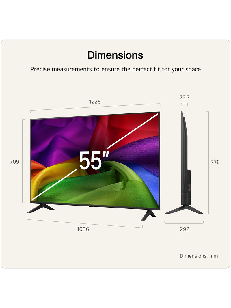 LG 55NU800 TV 55 inch, UK version