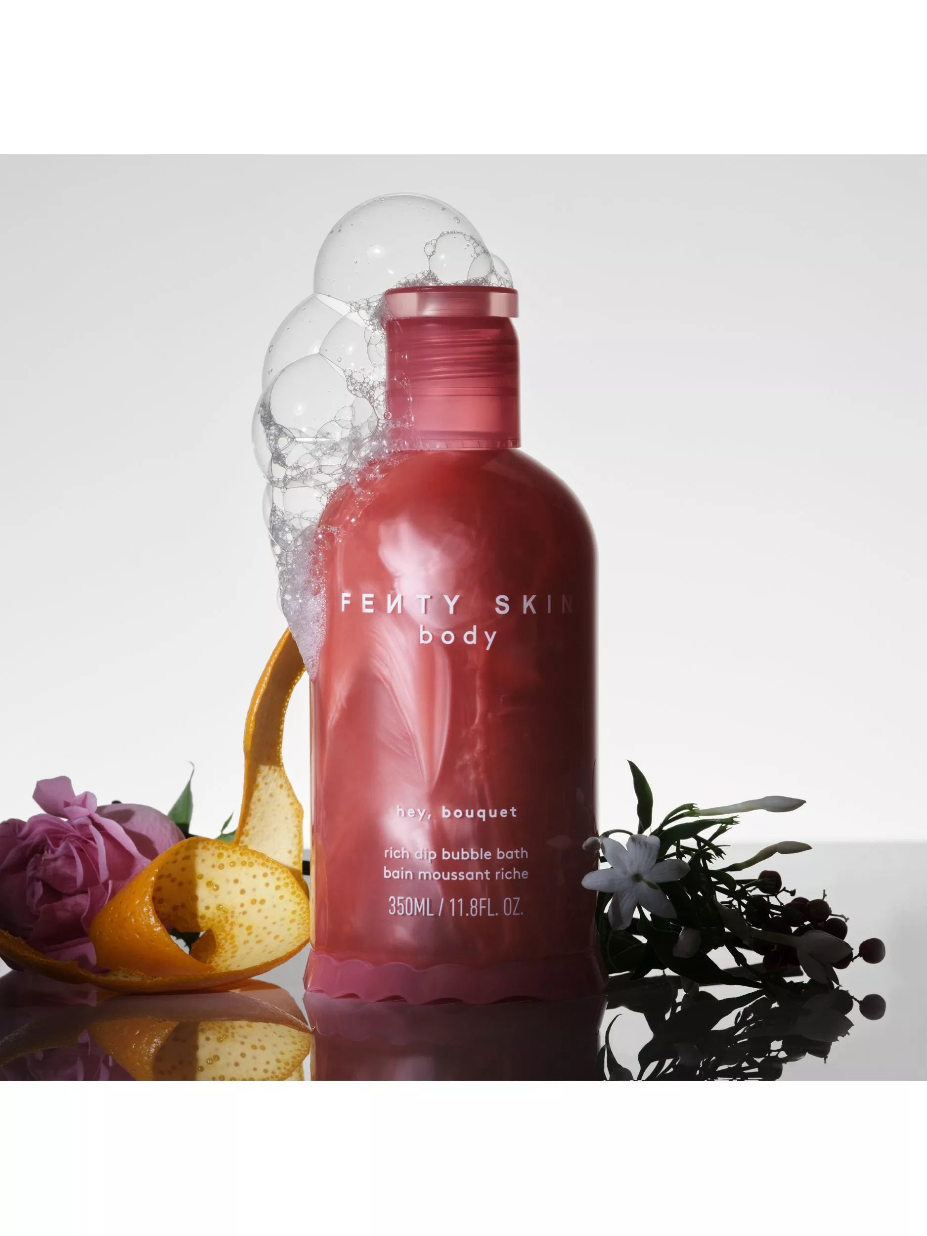 Fenty Skin bubble bath 350ml floral scent, imported from the UK