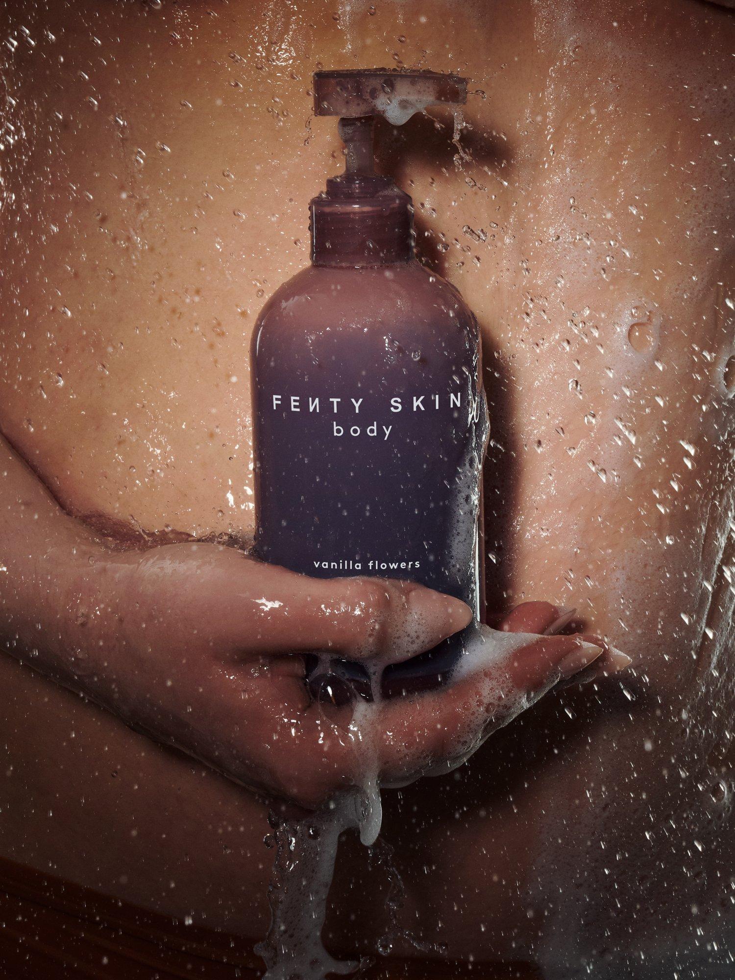 Fenty Skin Vanilla Flowers body wash 350ml, imported from the UK