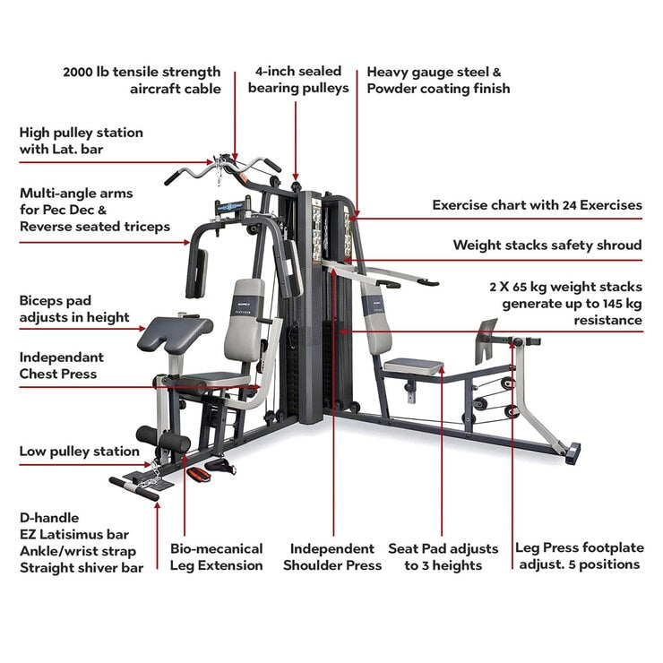Marcy GS99 Dual Stack Multi Gym, imported from the UK