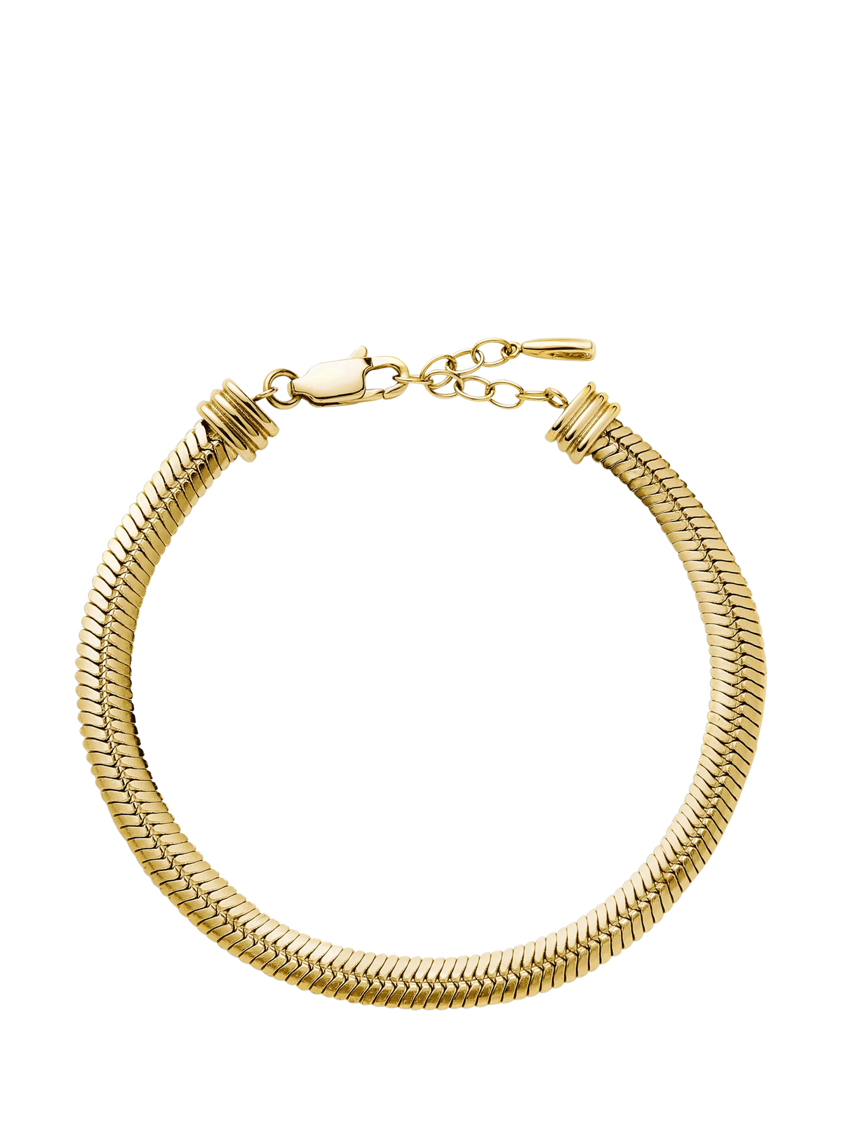 Missoma chunky snake chain bracelet gold medium - British product