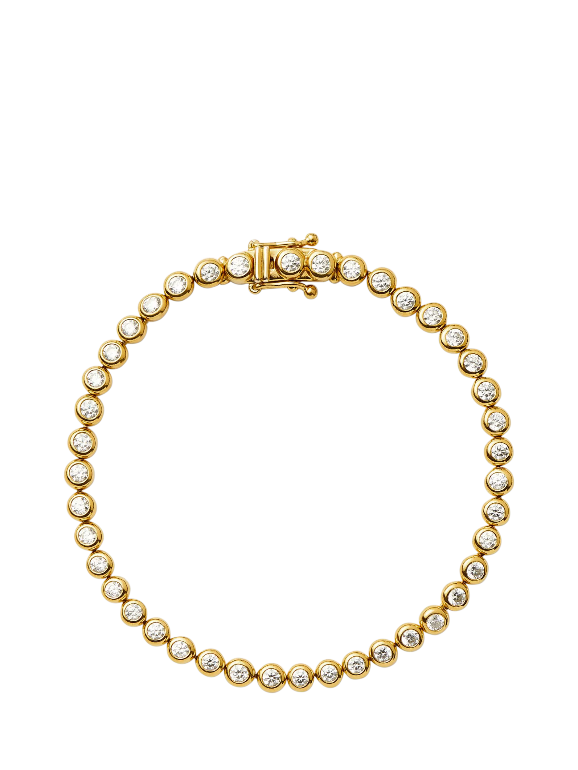 Missoma Crystal Tennis Bracelet 20cm
