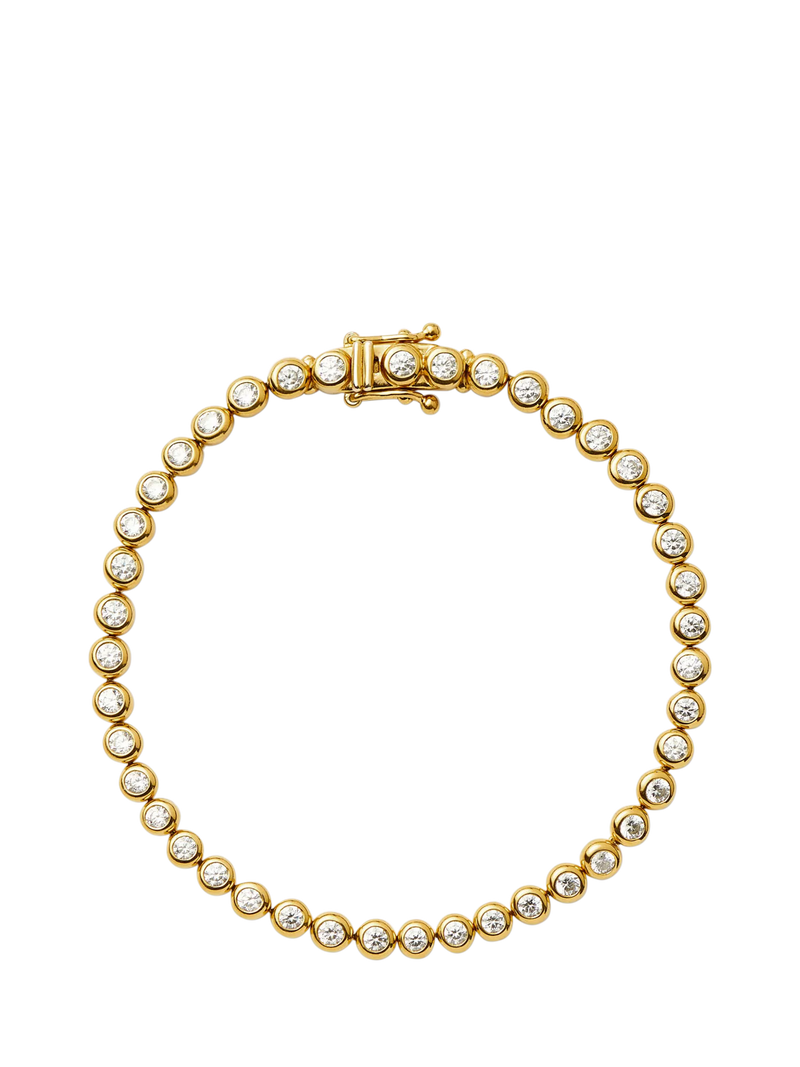 Missoma Crystal Tennis Bracelet 20cm