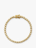 Missoma crystal tennis bracelet 20cm (British brand)