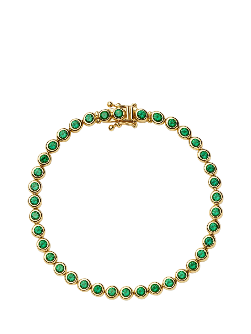 Missoma crystal tennis bracelet 20cm (British brand)