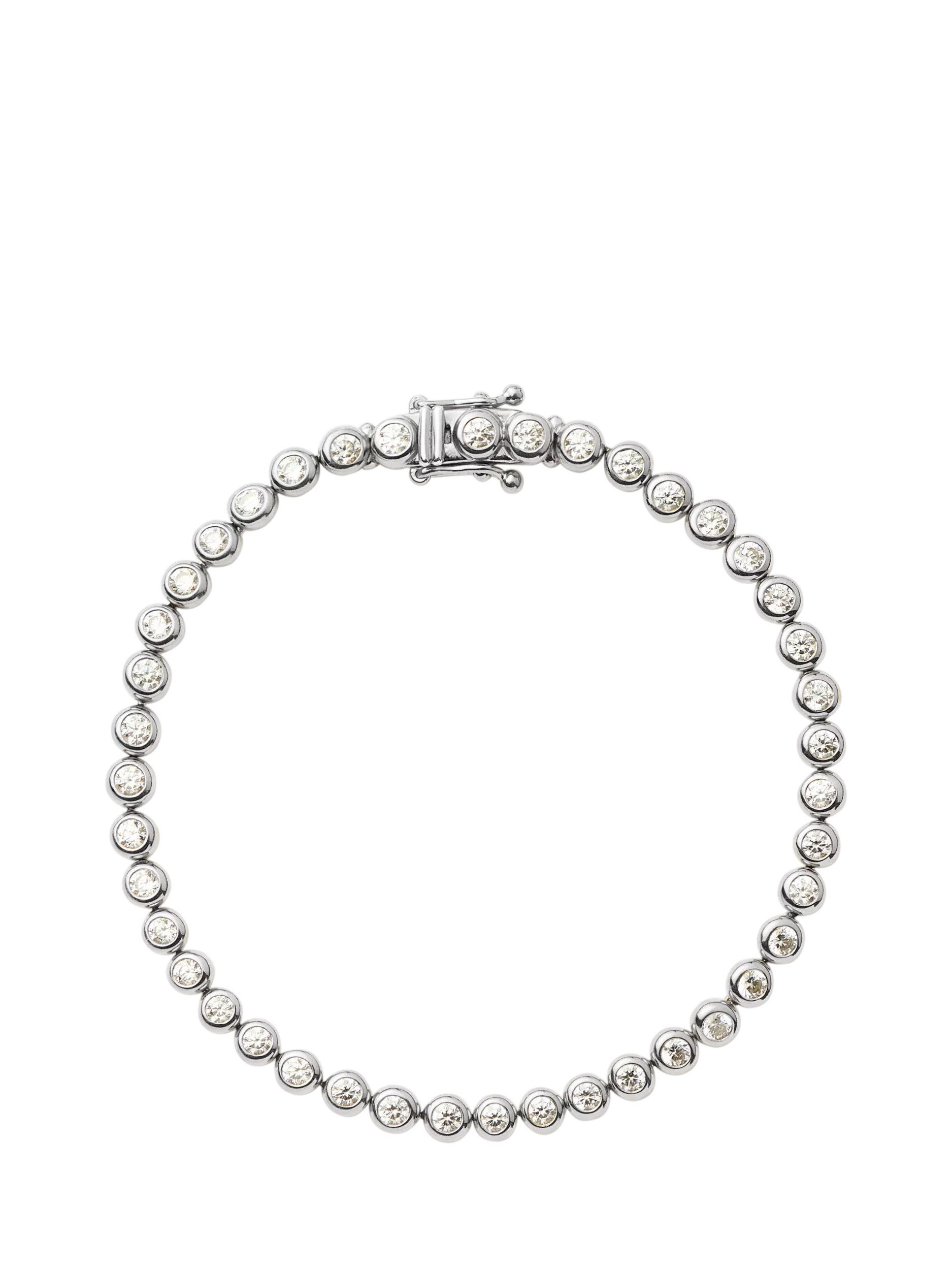 Missoma Crystal Tennis Bracelet 20cm