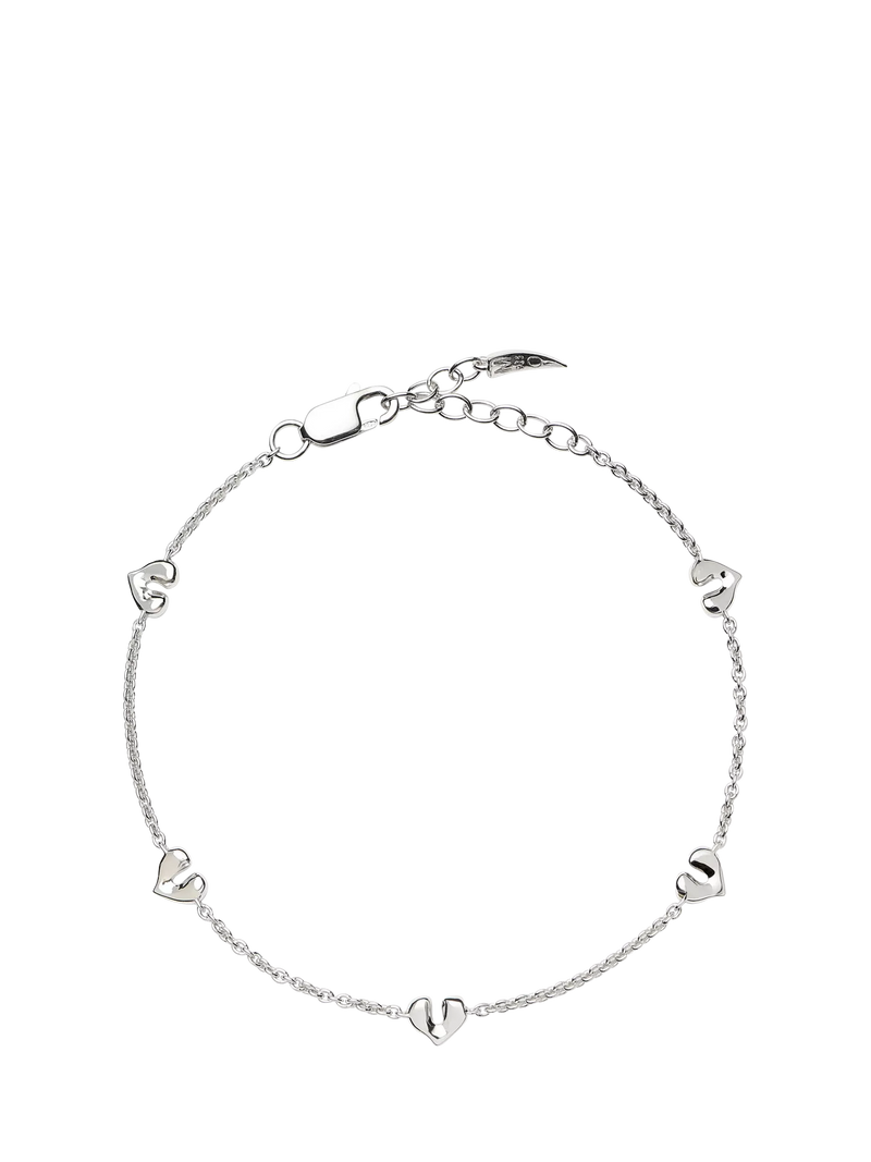 Missoma Mini Heart Charm Bracelet