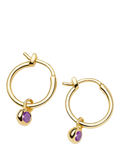 Missoma Birthstone Mini Hoop Earrings