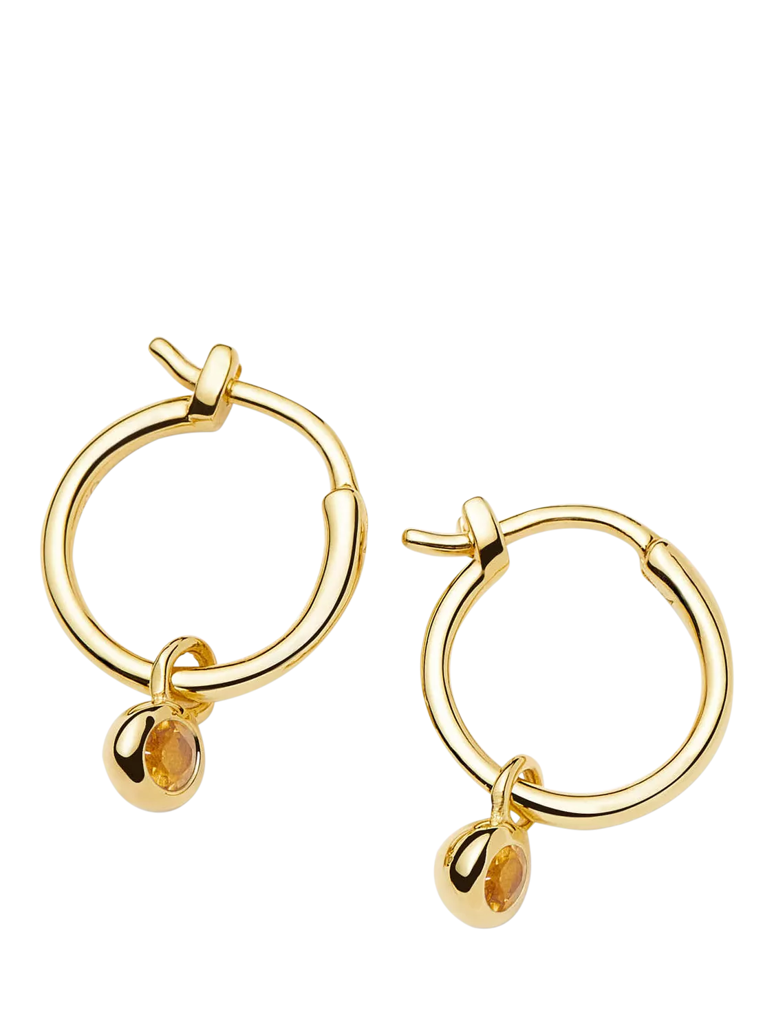 Missoma Birthstone Mini Hoop Earrings