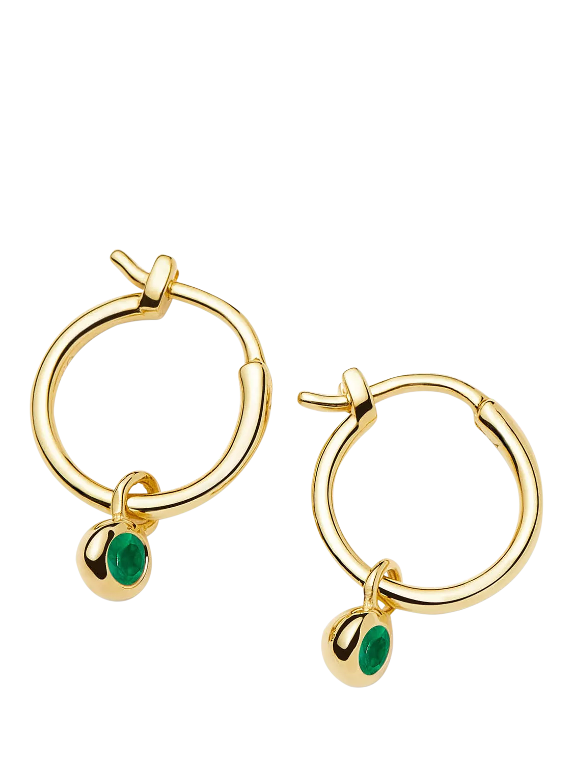 Missoma Birthstone Mini Hoop Earrings