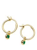 Missoma Birthstone Mini Hoop Earrings