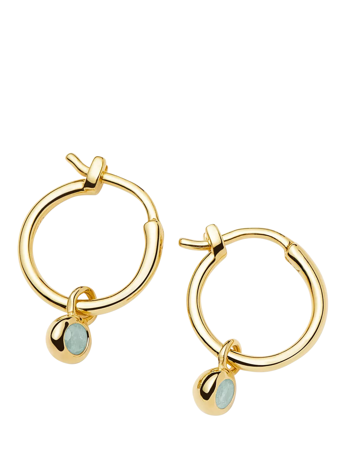 Missoma Birthstone Mini Hoop Earrings