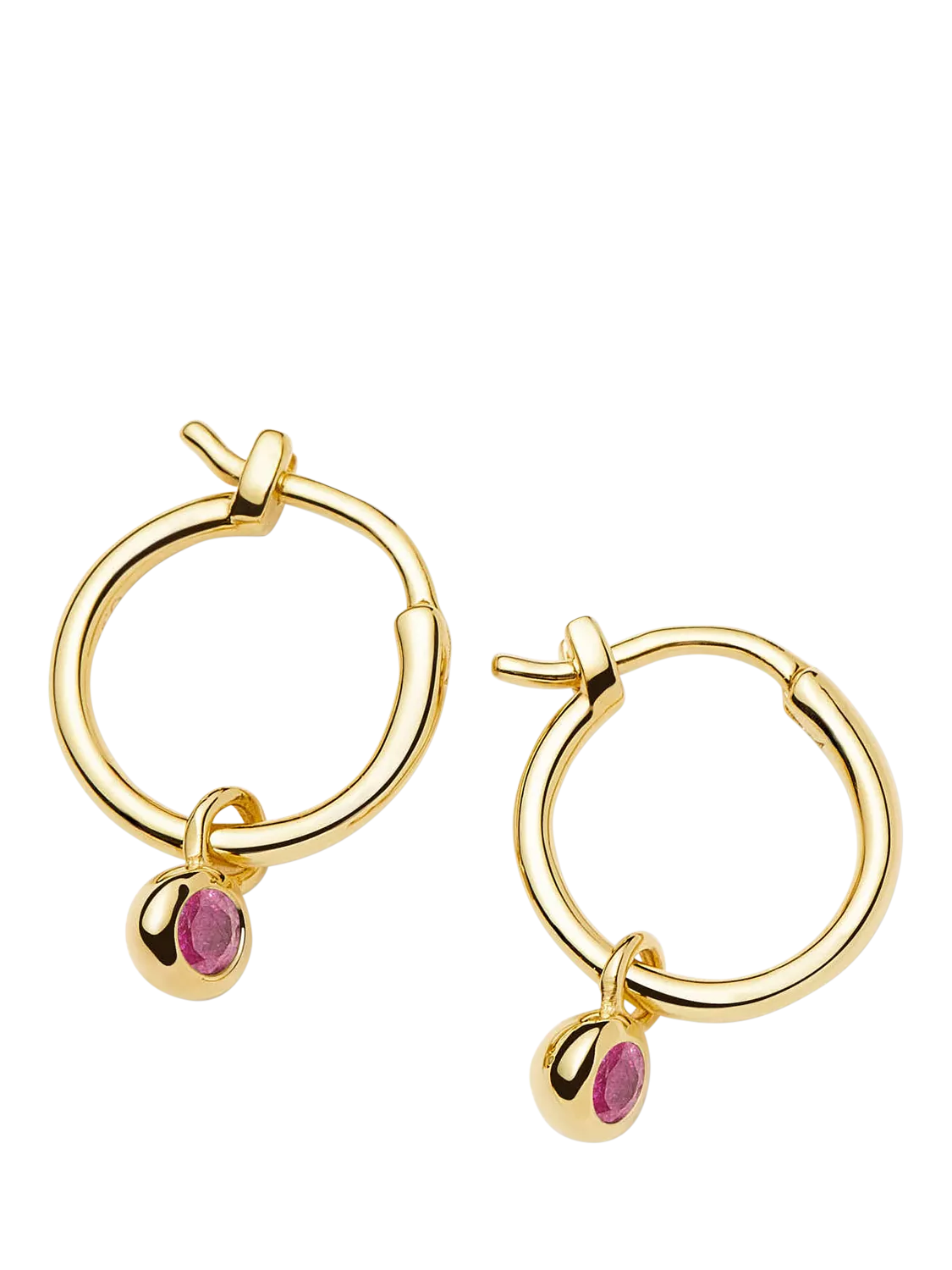 Missoma Birthstone Mini Hoop Earrings