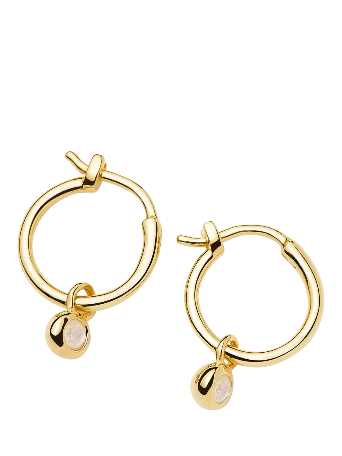 Missoma Birthstone Mini Hoop Earrings