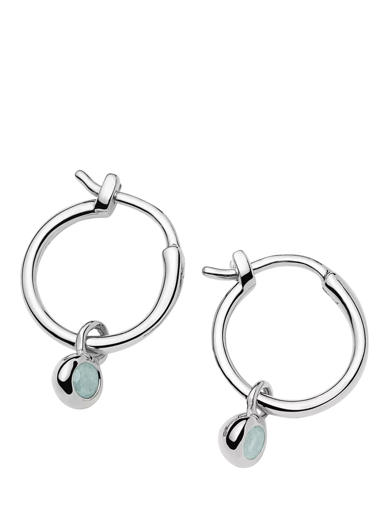 Missoma Birthstone Mini Hoop Earrings