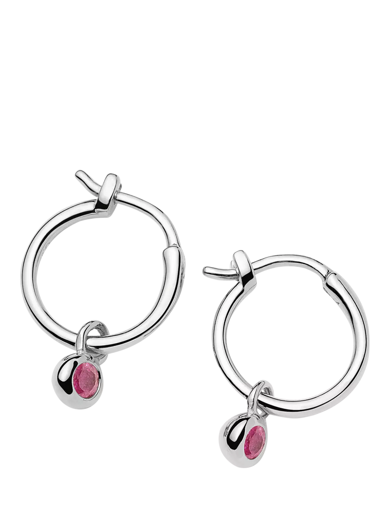 Missoma Birthstone Mini Hoop Earrings