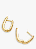 Missoma gold huggie earrings L11.2mm, imported from the UK