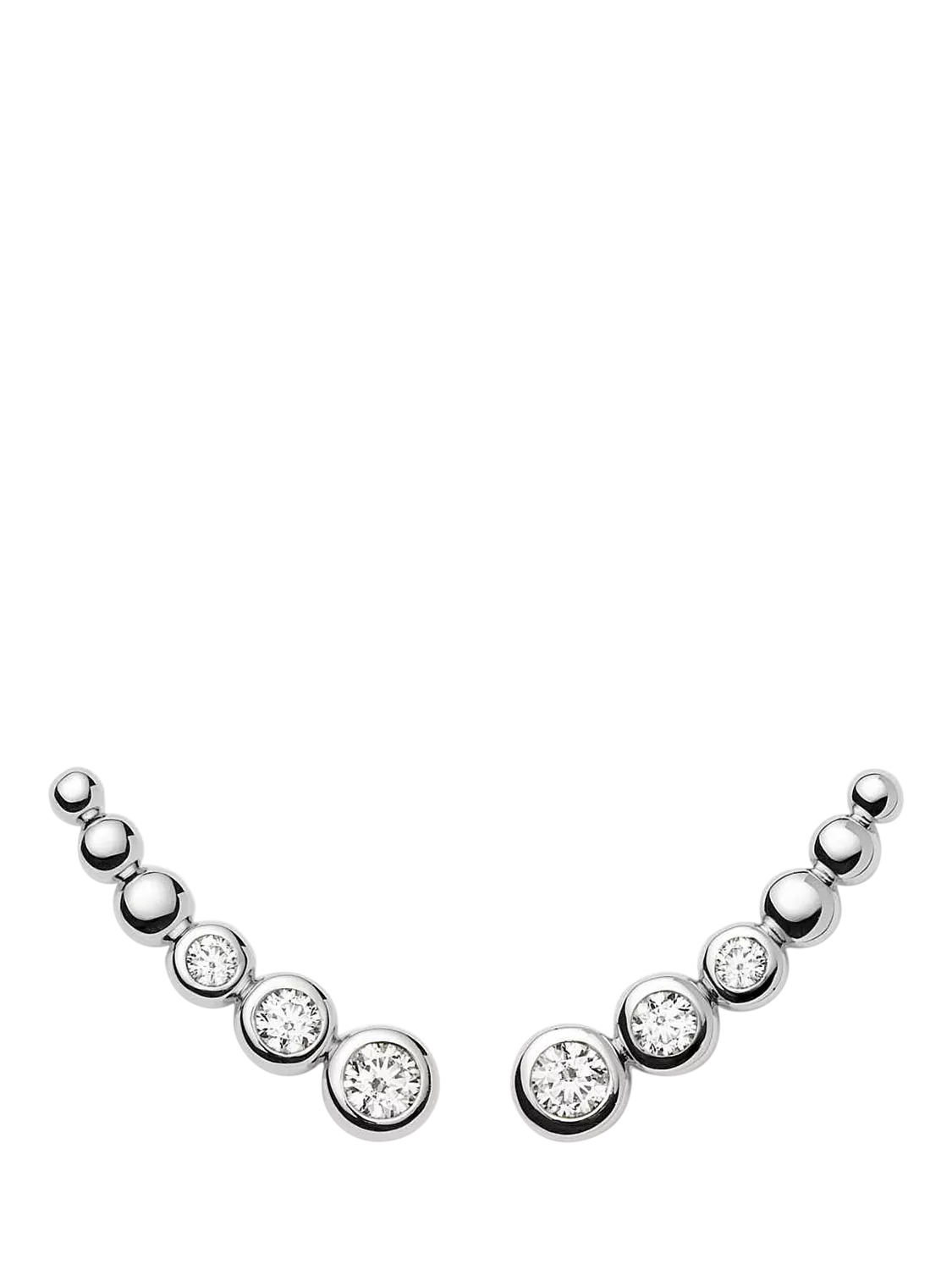 Missoma Crystal Climber Earrings
