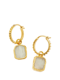 Missoma Mini Charm Hoop Earrings