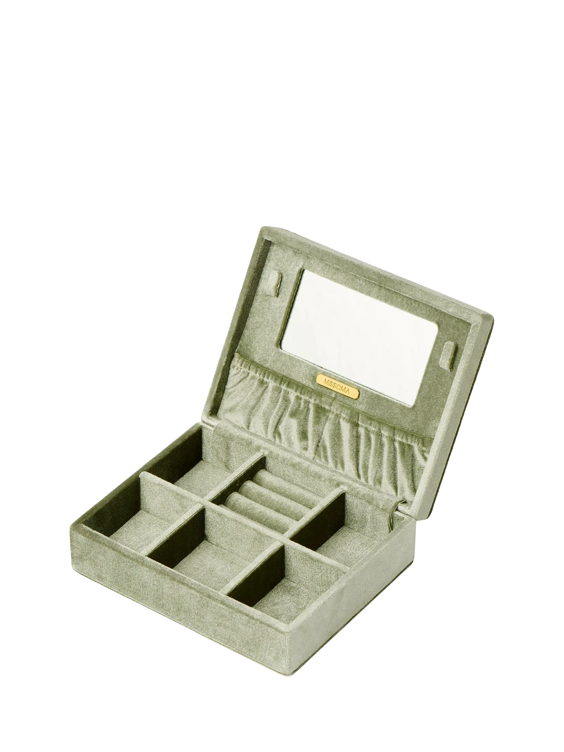 Missoma Velvet Jewellery Box H5 x W18 x D14.5cm