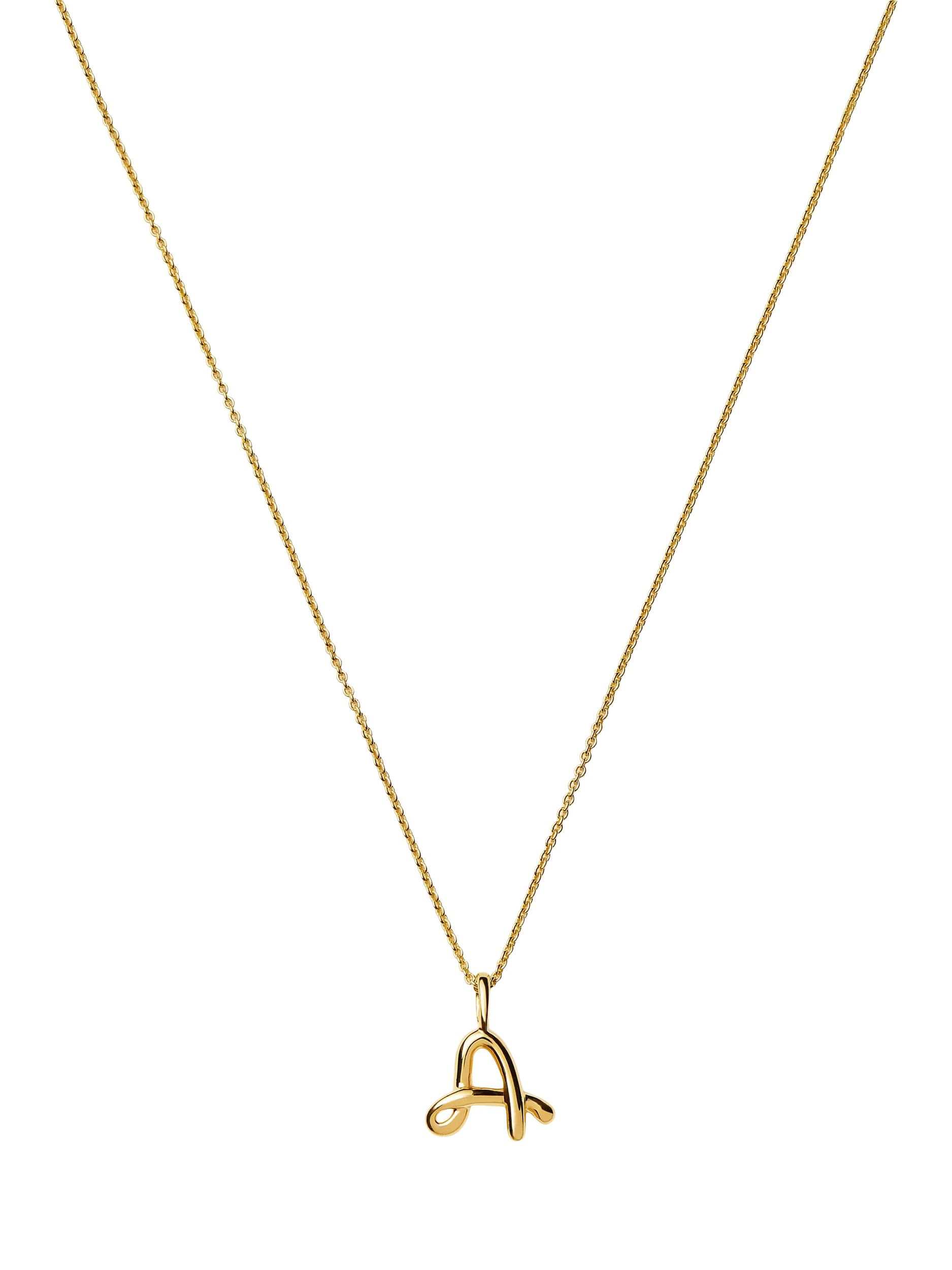 Missoma Initial Pendant Necklace, A