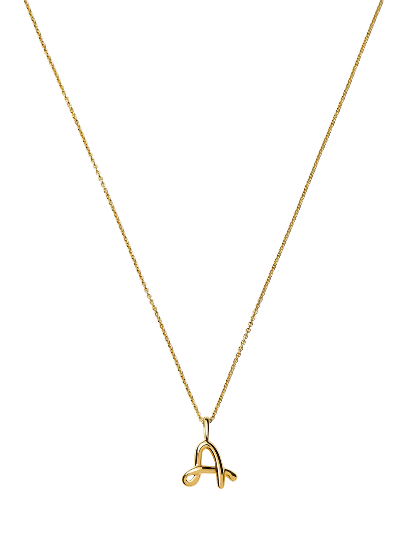 Missoma Initial Pendant Necklace, A