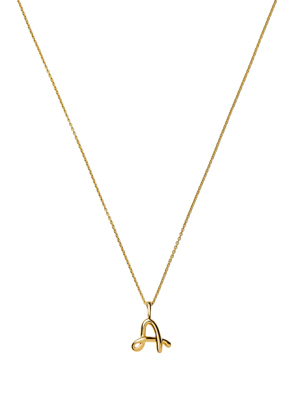 Missoma Initial Pendant Necklace, A