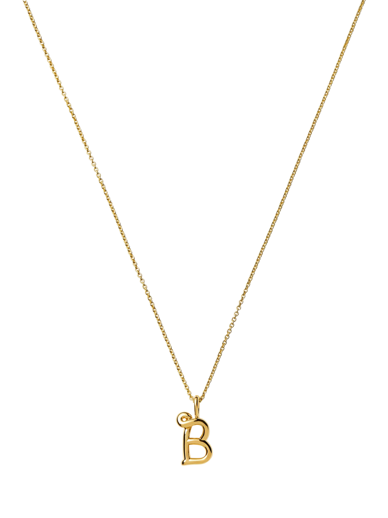 Missoma Initial Pendant Necklace, B