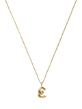 Missoma Initial Pendant Necklace, E