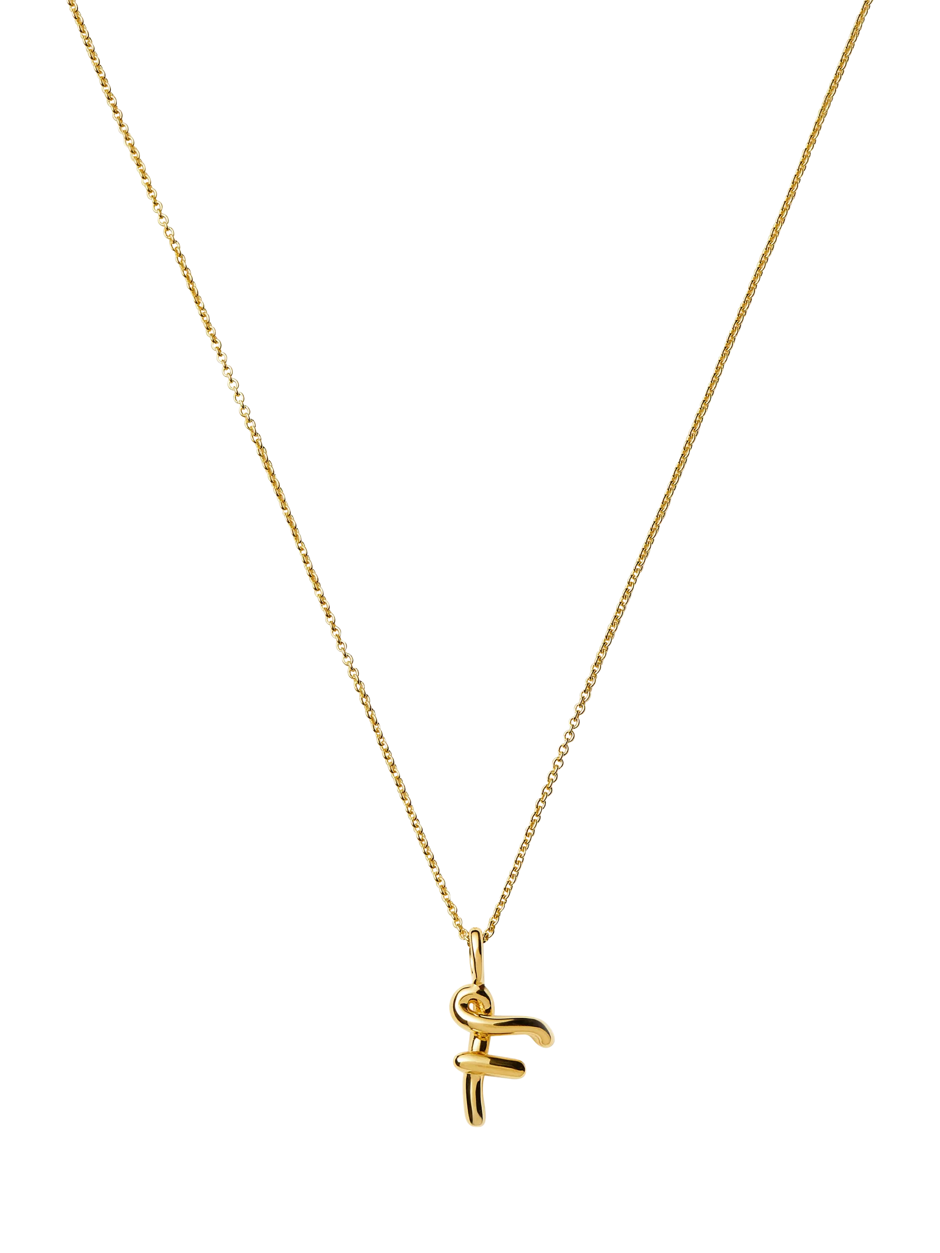 Missoma Initial Pendant Necklace, F