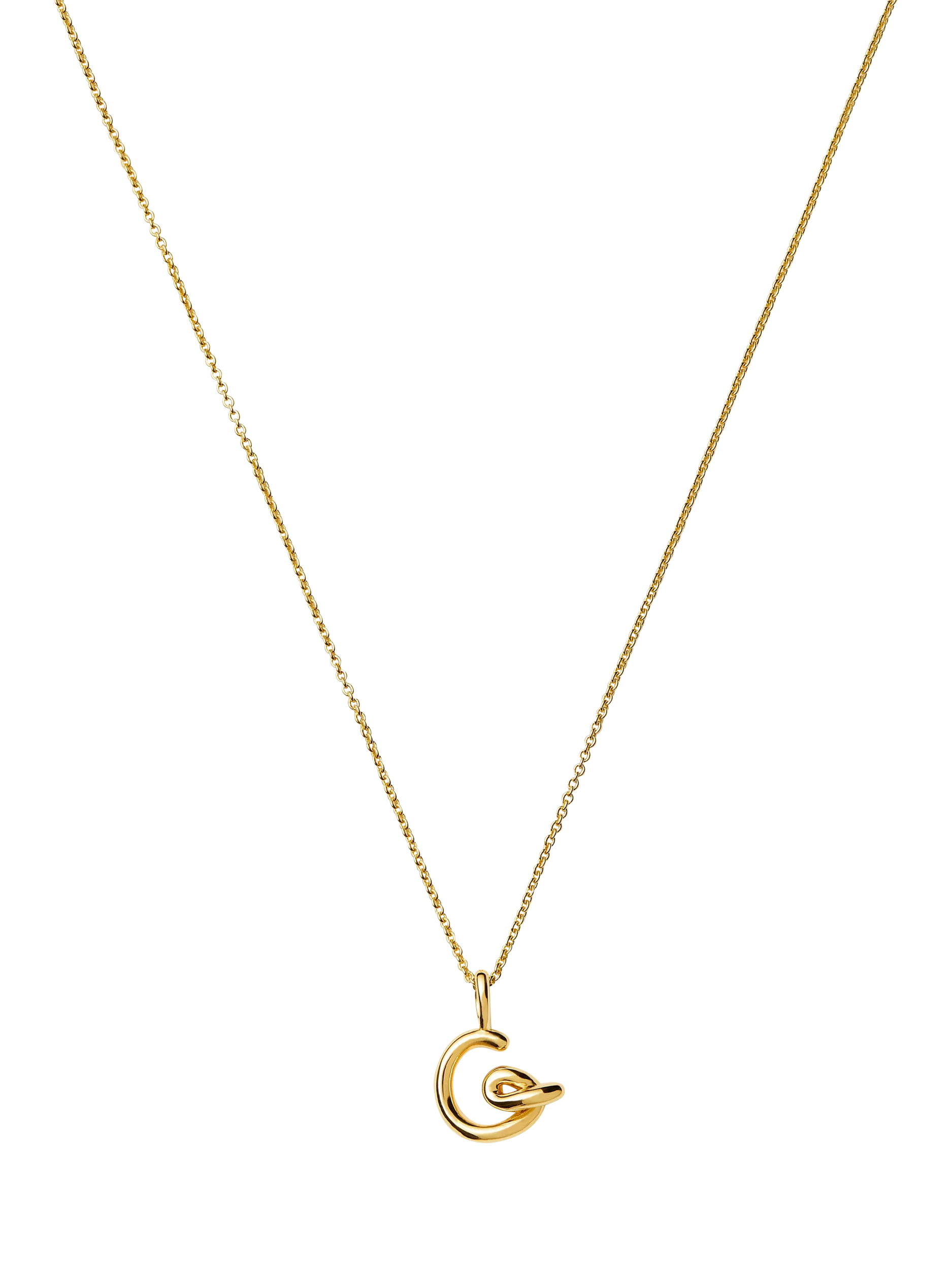 Missoma Initial Pendant Necklace, G