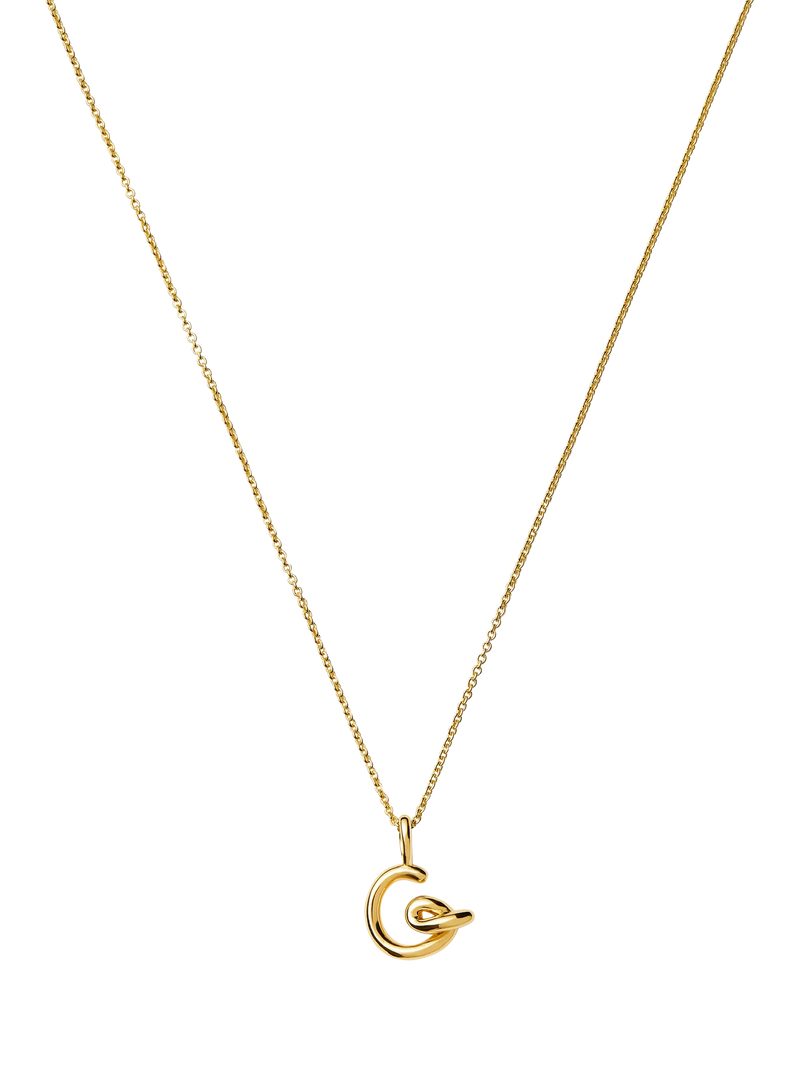 Missoma Initial Pendant Necklace, G