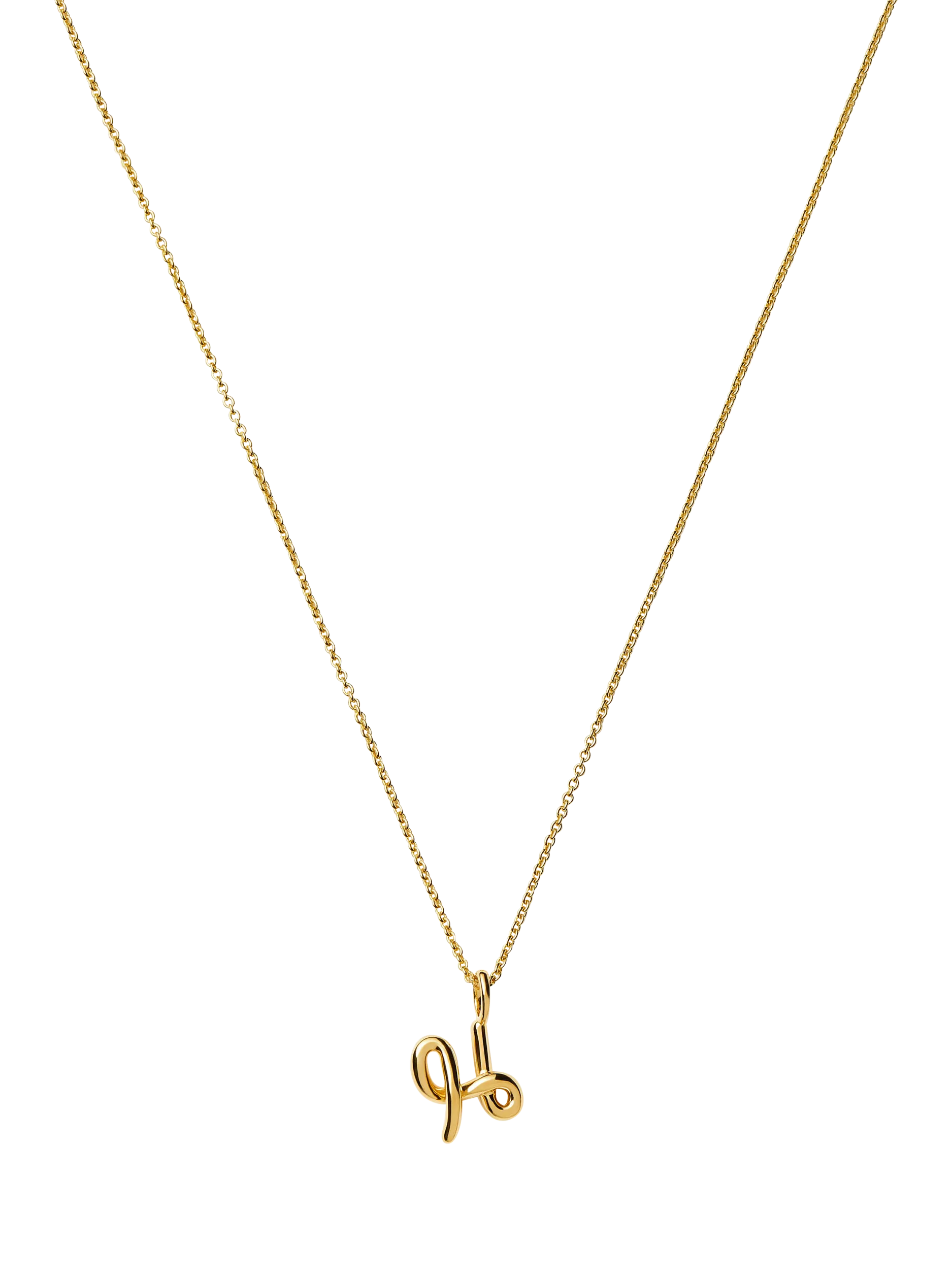 Missoma Initial Pendant Necklace, H