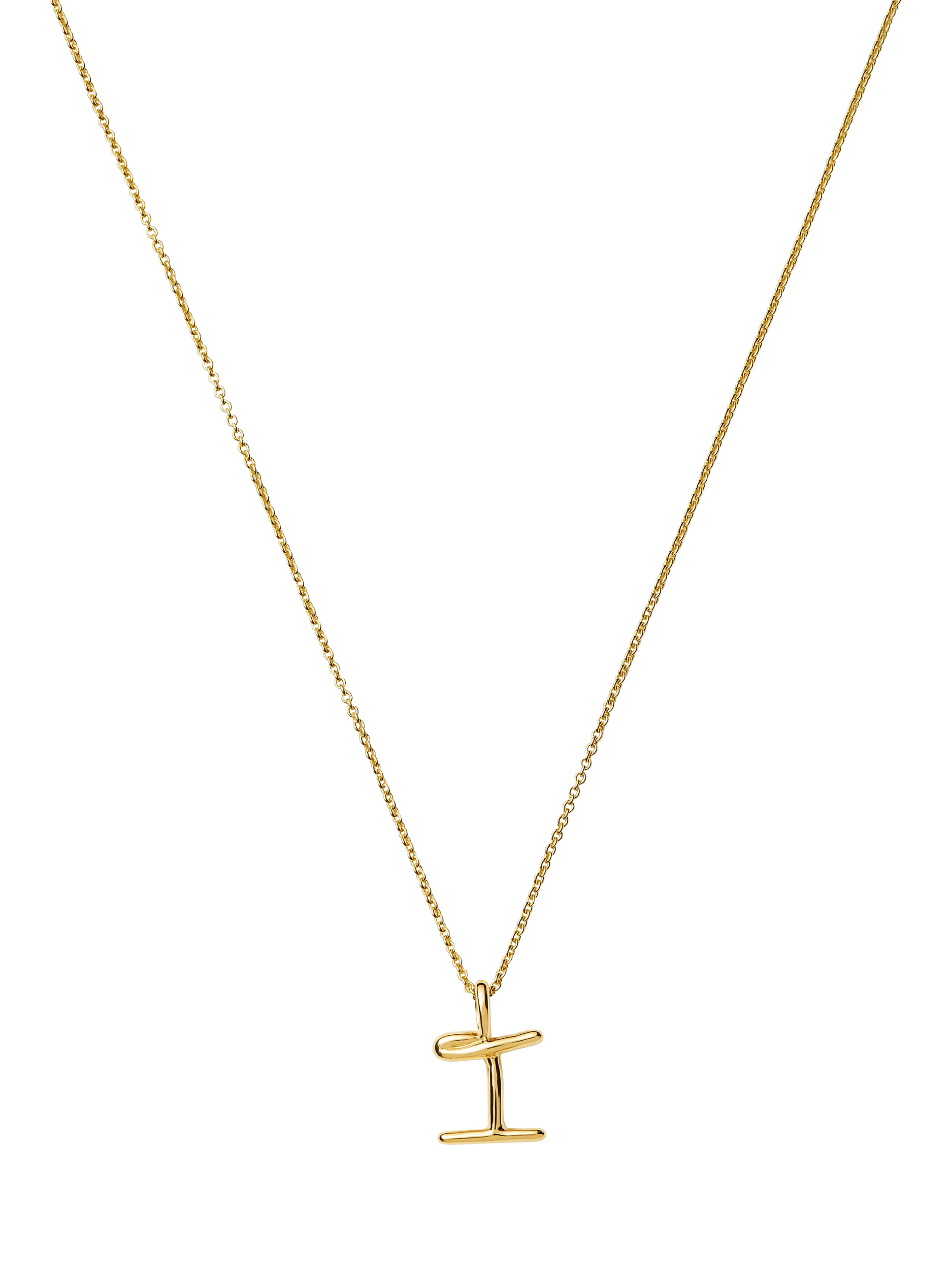 Missoma Initial Pendant Necklace, I